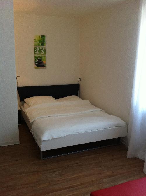 im Appartement Bielefeld sind die Betten breit