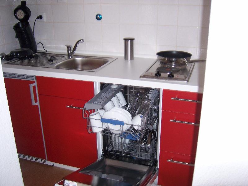 Appartement Bielefeld mit kompletter Küchen-Ausstattung und Kochgeschirr