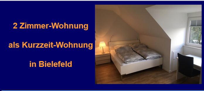 1- Zimmer-Apartment in Bielefeld und einen guten Schlaf genießen