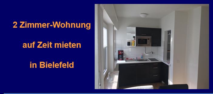Apartment in Bielefeld für ein paar Wochen oder Monate 