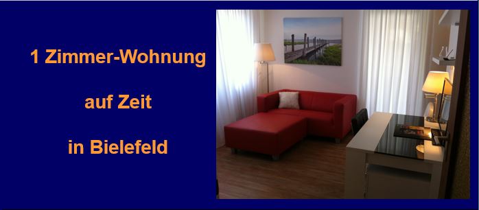 Preiswertes Apartment in Bielefeld als Kurzzeit-Wohnung