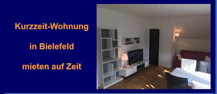 Kurzzeit-Wohnung in Bielefeld