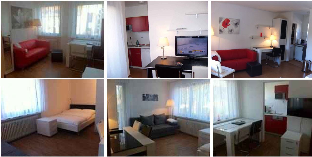1-Raum-Apartment preiswert in Bielefeld auf Zeit mieten