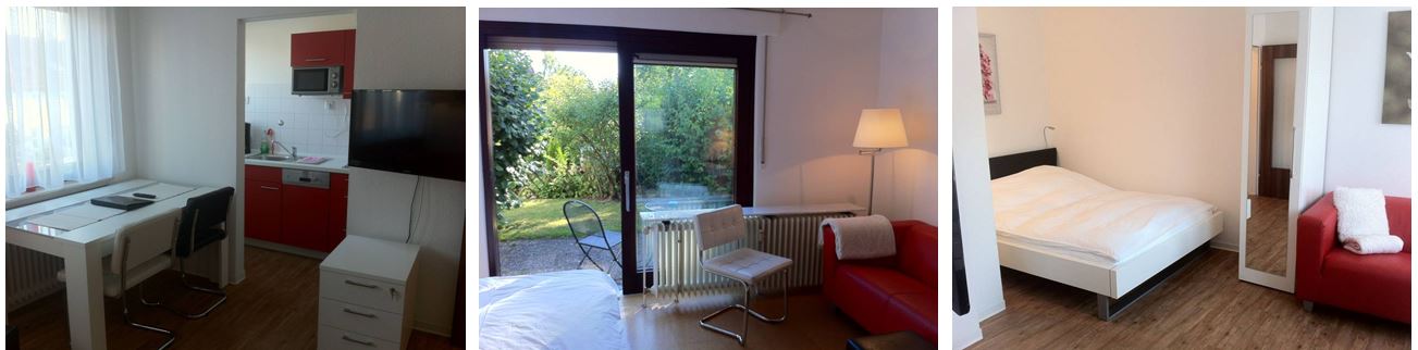 1-Raum-Apartment in Bielefeld mieten Sie auf Zeit