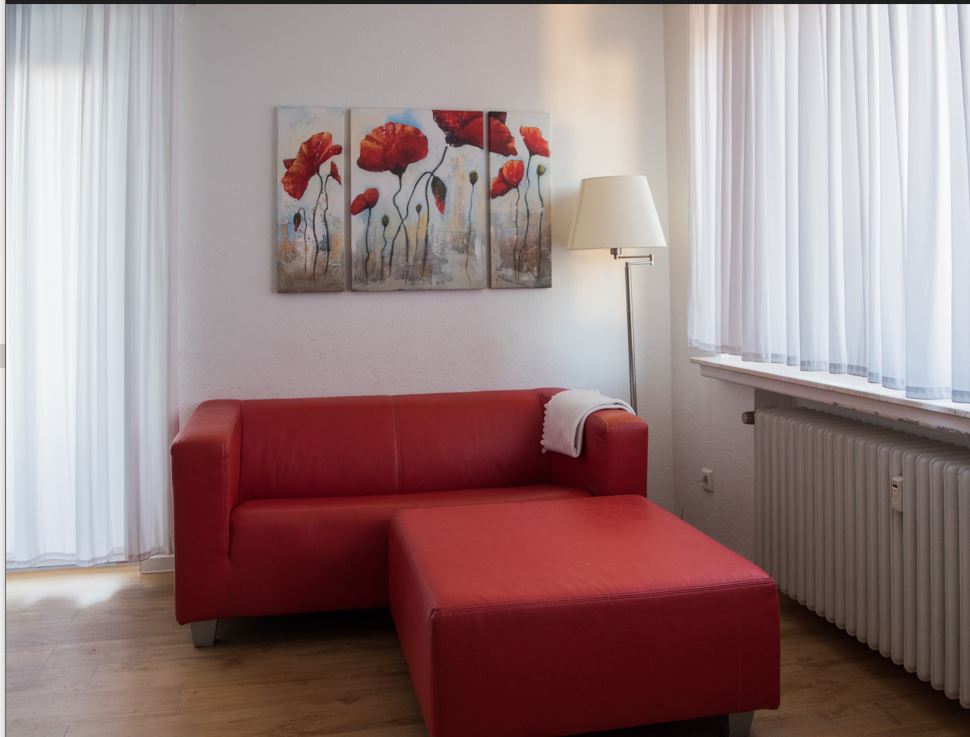 Ein Wohnraum-Flur im Apartmenthaus-Bielefeld.de